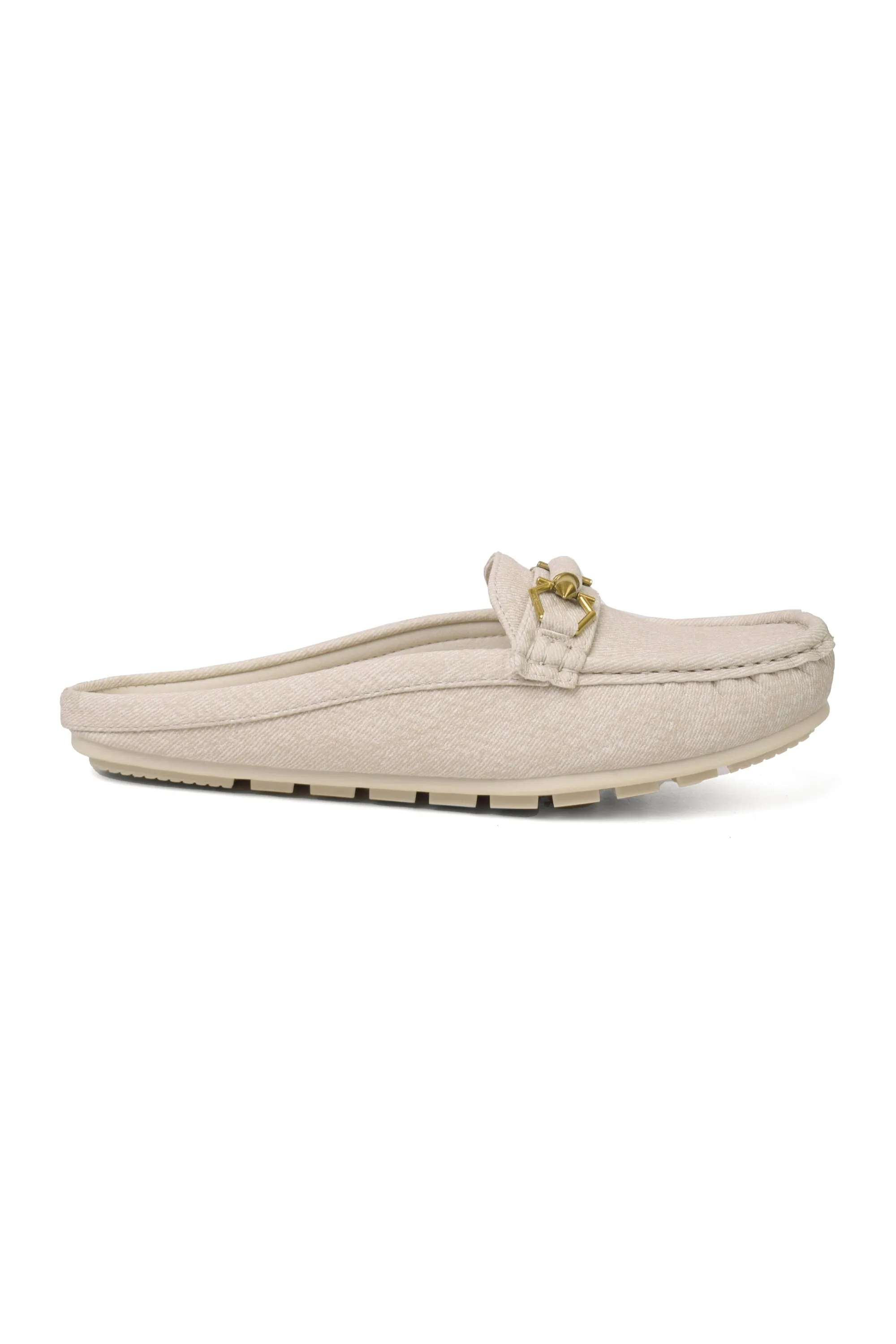 01-4812 Flat Mule Moccasin