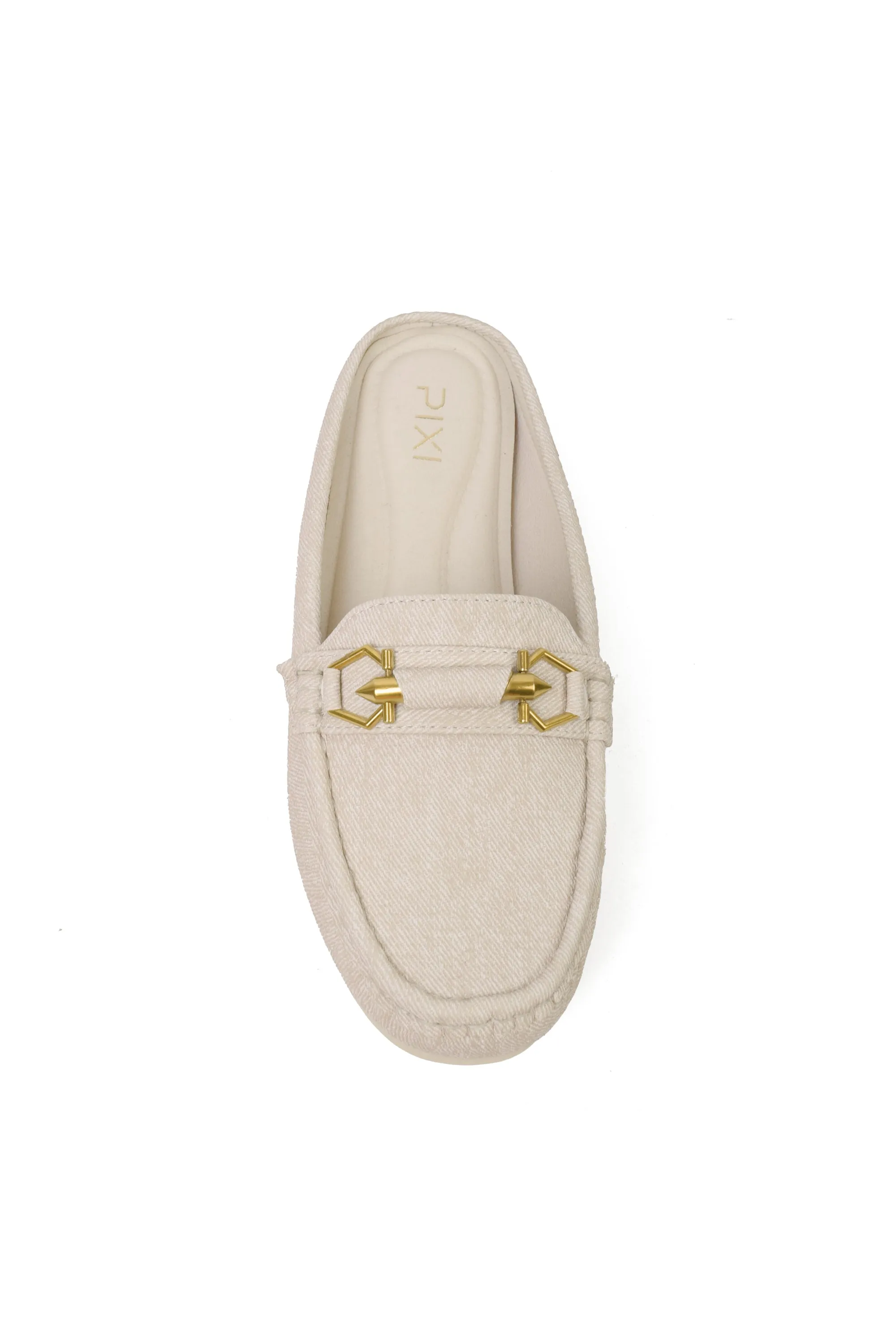 01-4812 Flat Mule Moccasin