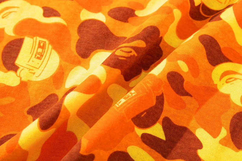 A bathing ape streetwear camo T-shirt