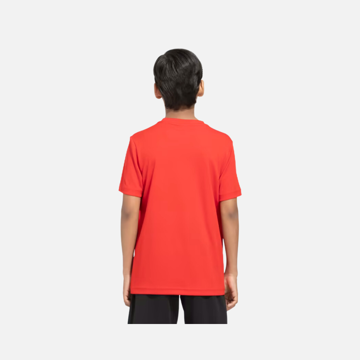 Adidas Boy Logo MOC T-shirt (7-12 Years) -Better Scarlet