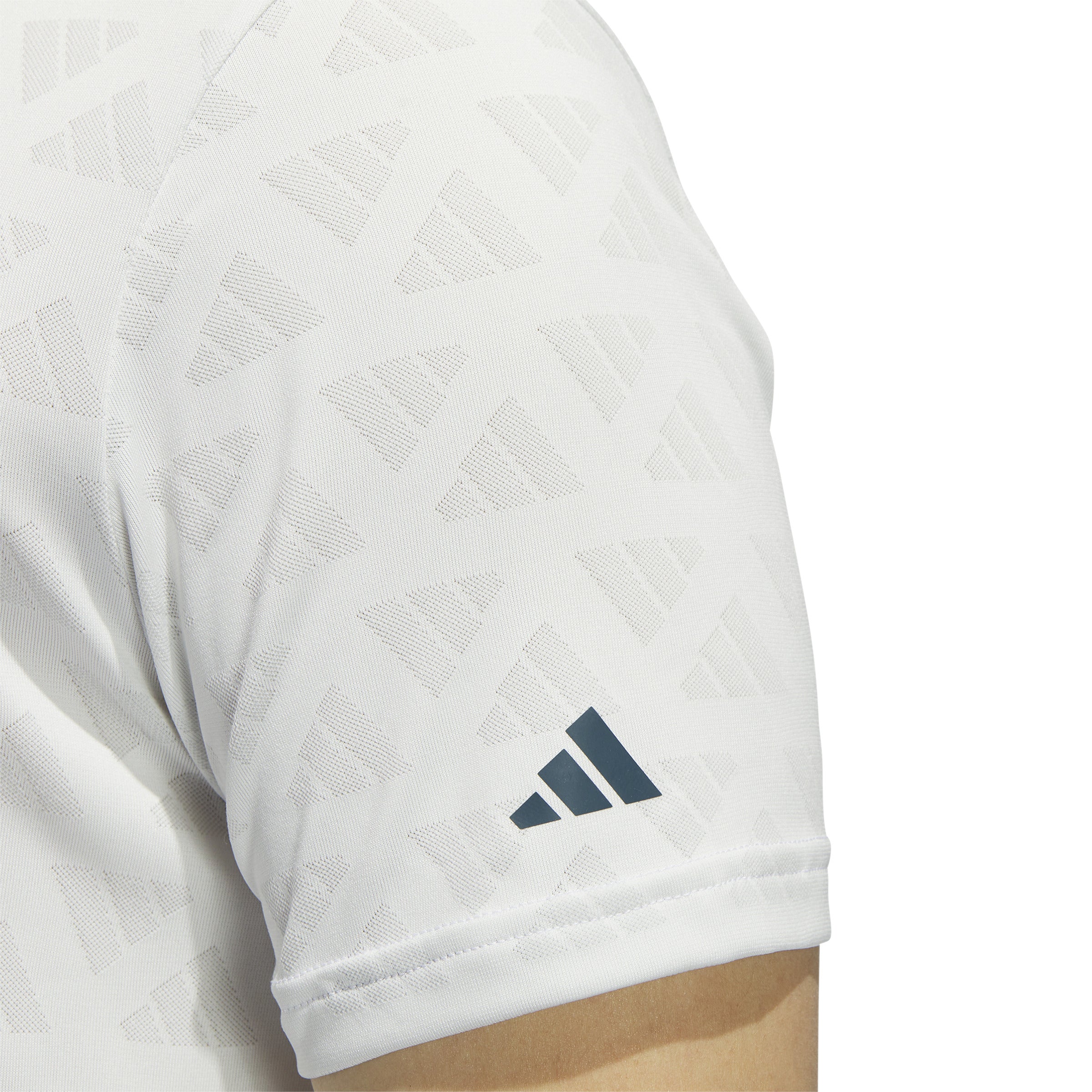 adidas Golf Jacquard Mock Shirt