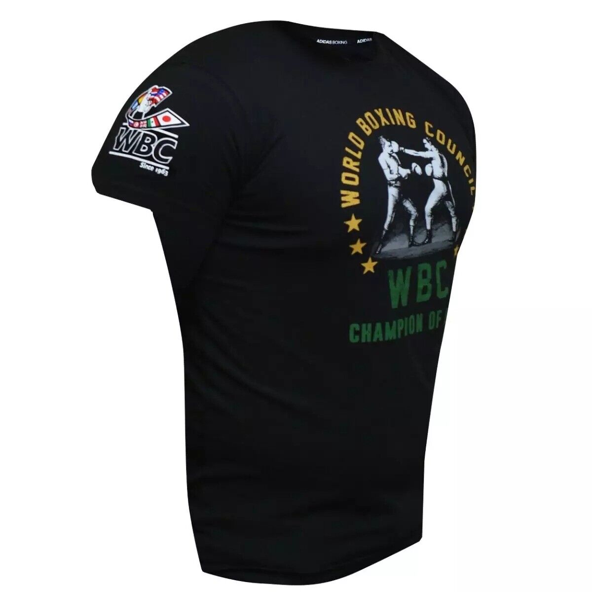 adidas WBC Heritage Boxing T-Shirt 100% Cotton