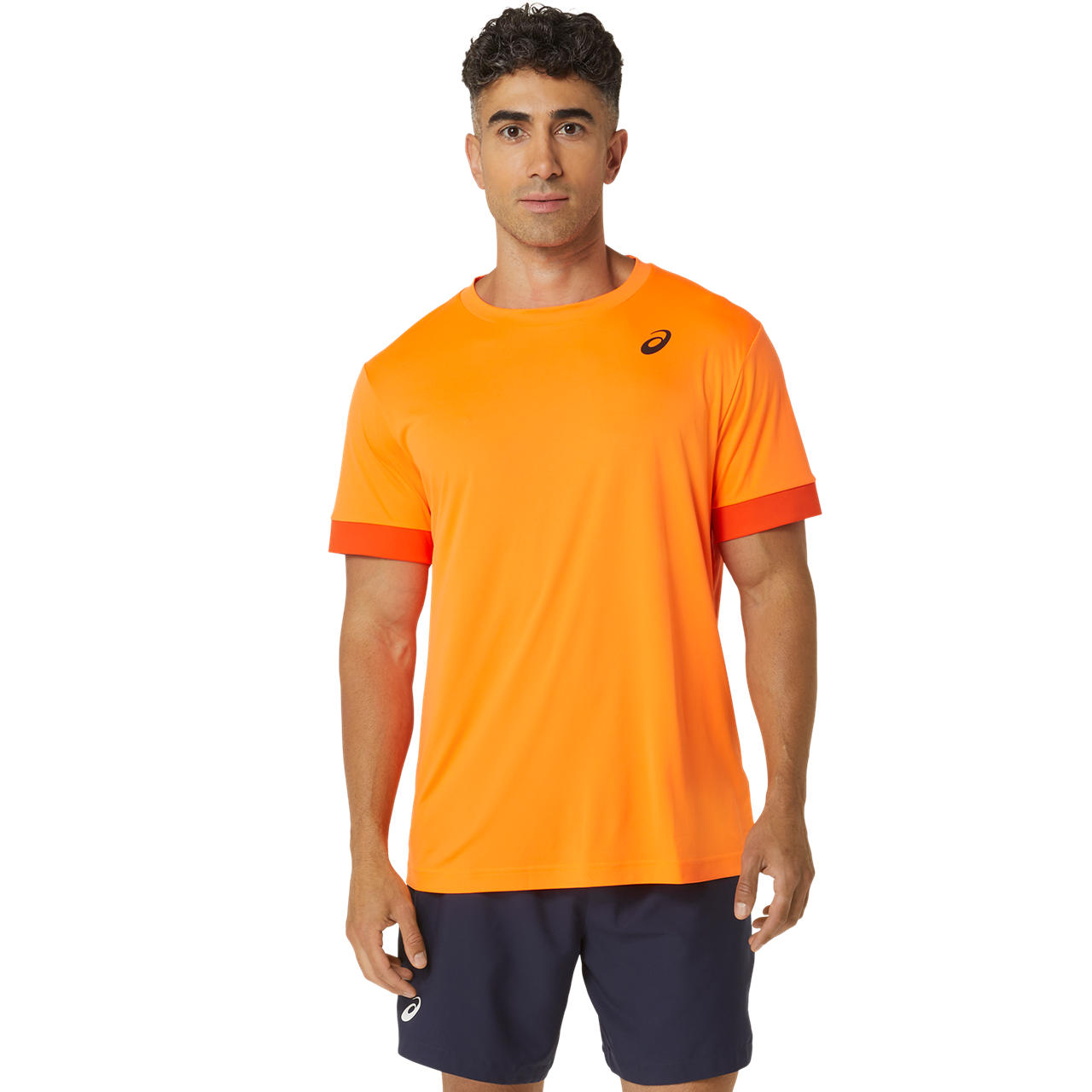 Asics T-Shirt Court SS Top Heren Oranje