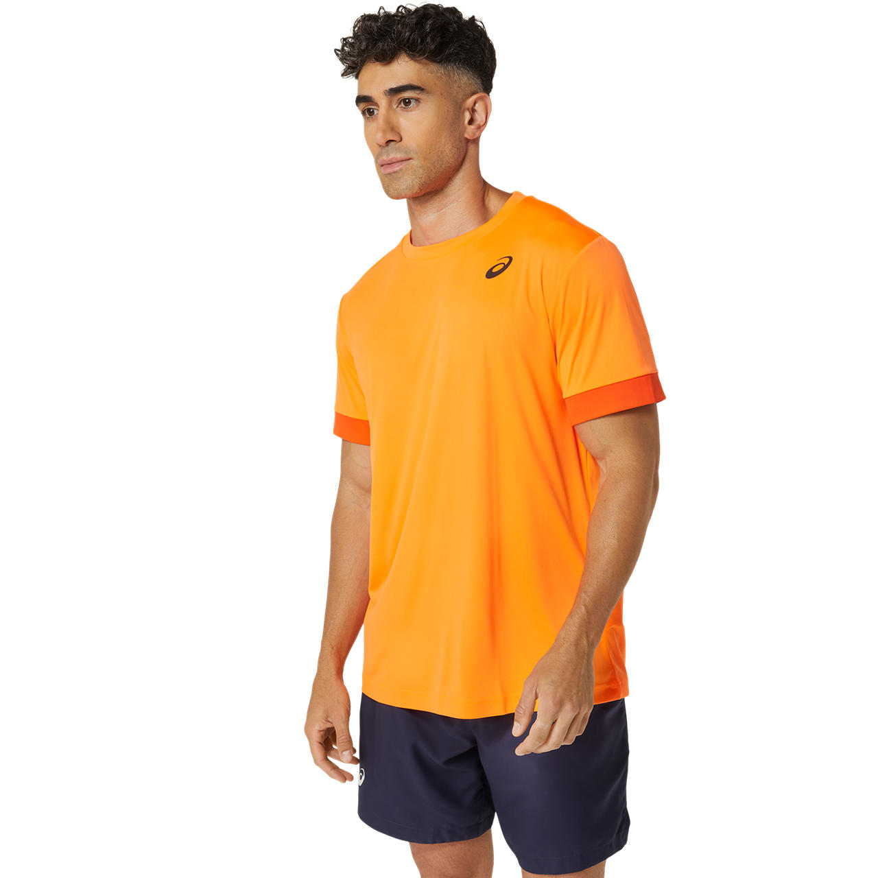 Asics T-Shirt Court SS Top Heren Oranje