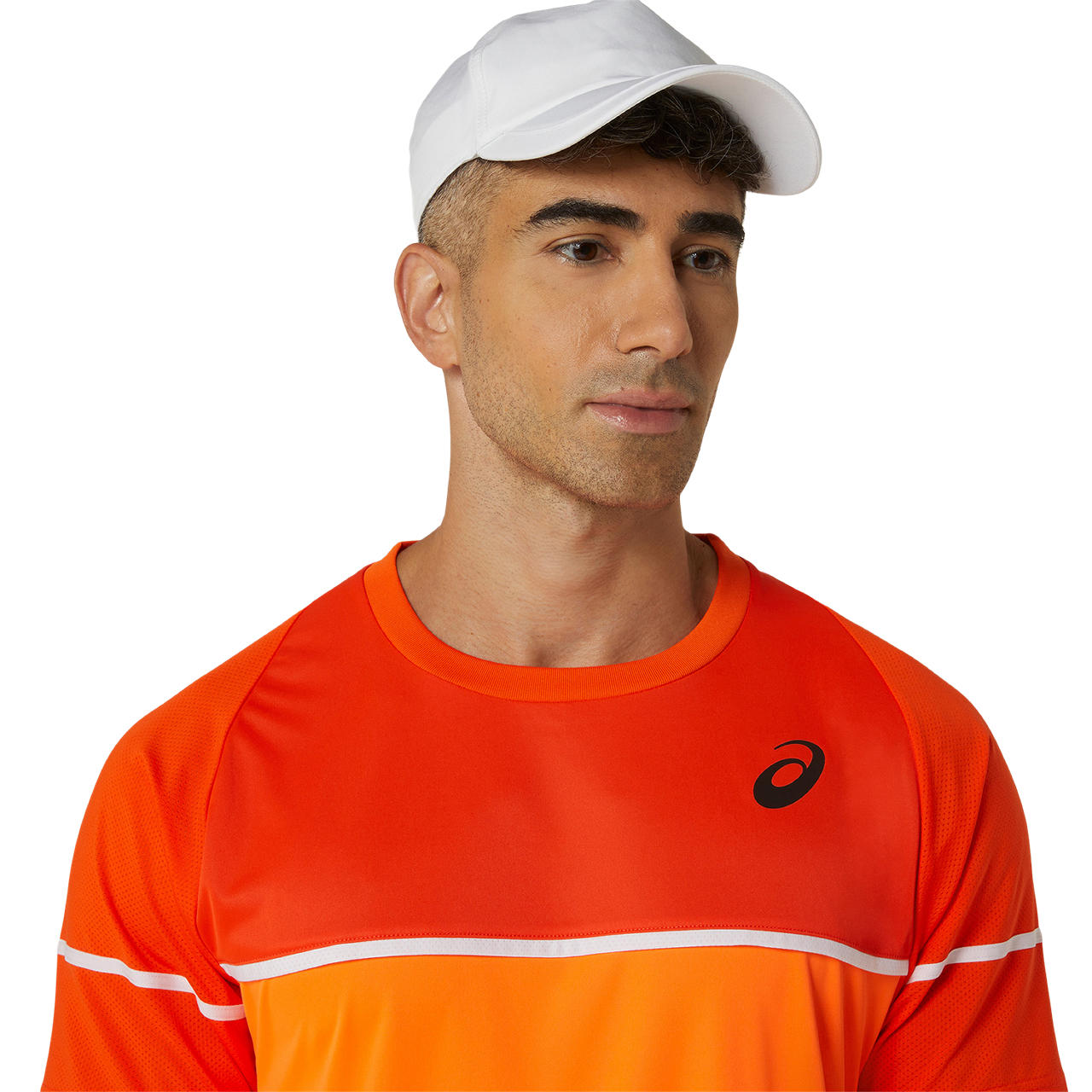 Asics T-Shirt Game SS Top Heren Oranje