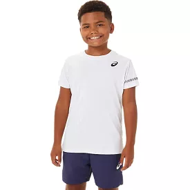 Asics T-Shirt SS Top Boys Junior Wit