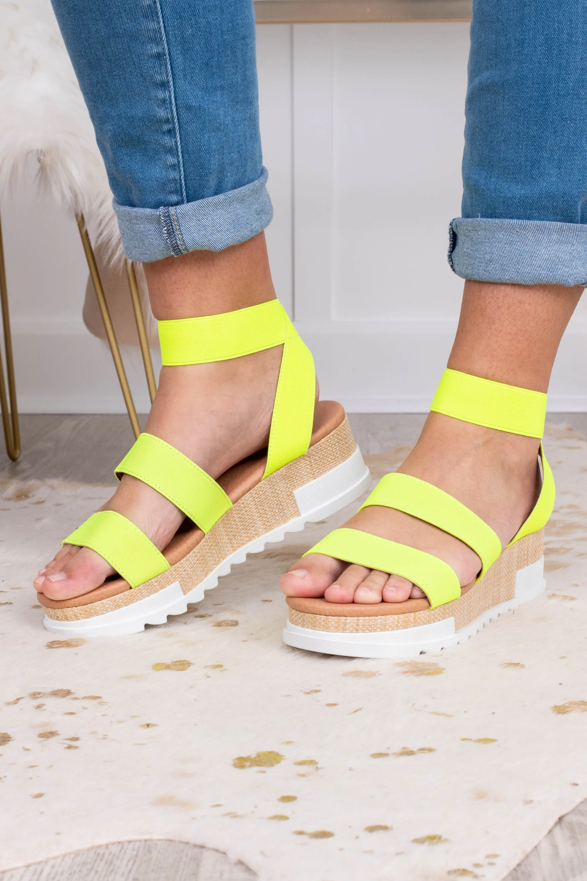 Be Bold Wedges, Yellow