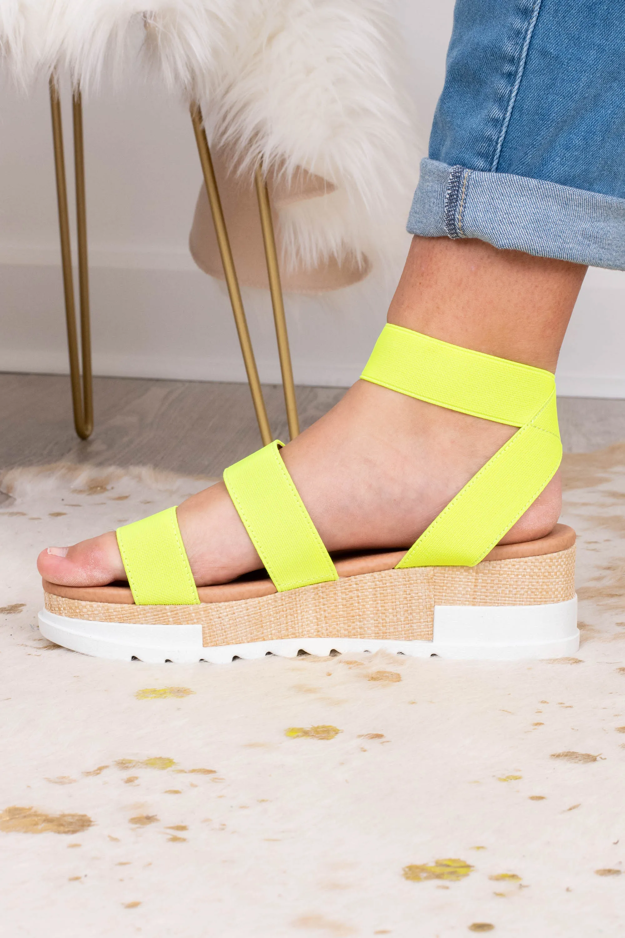 Be Bold Wedges, Yellow