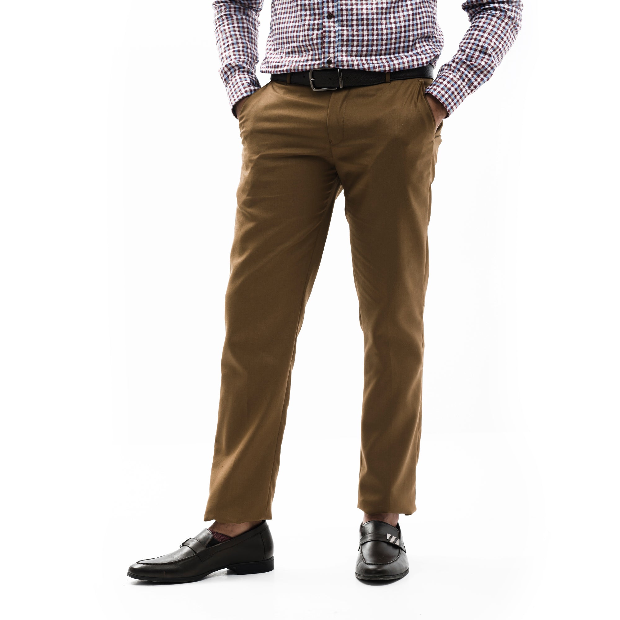 Brown Formal Trouser