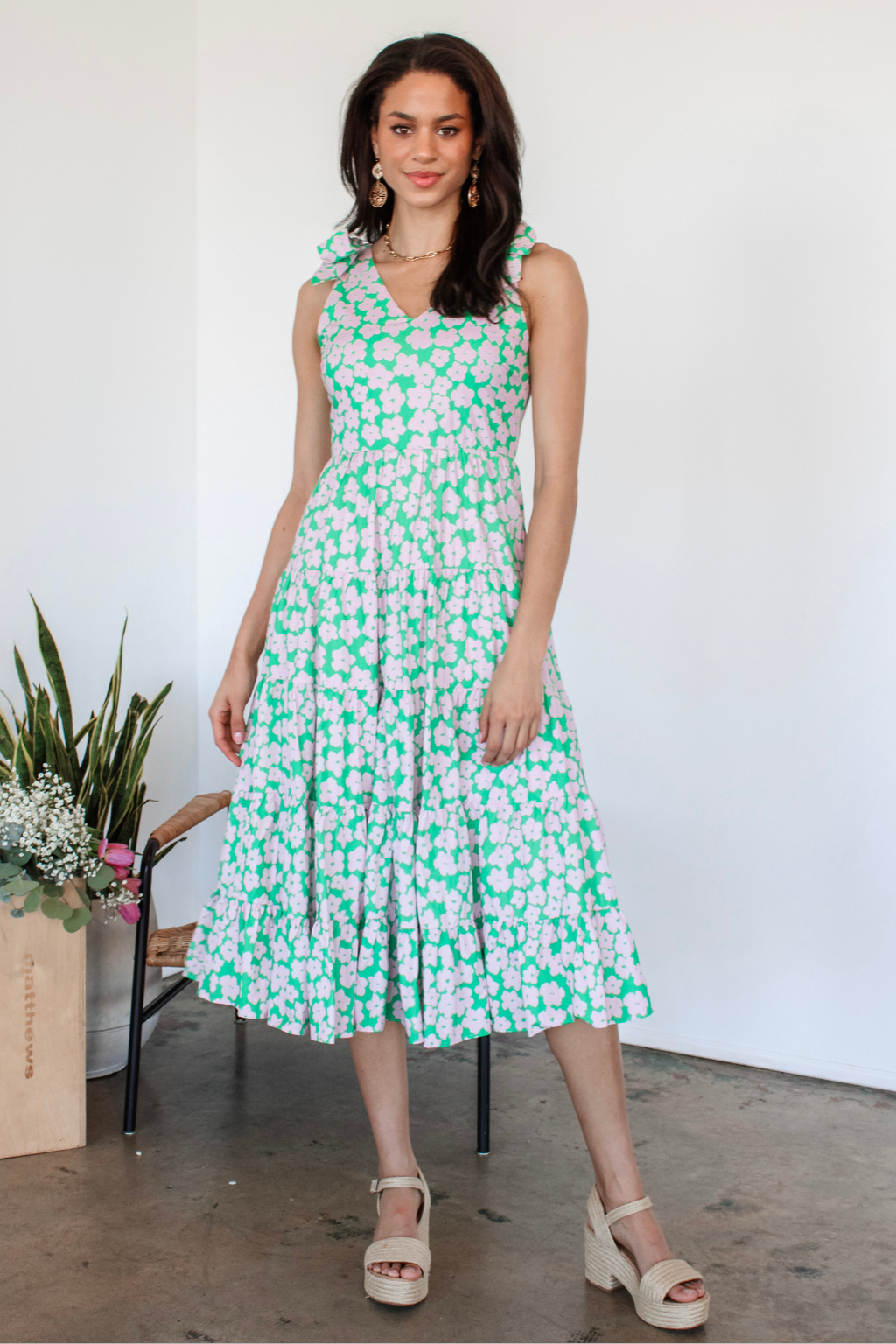 Build Me Up Buttercup Midi Dress