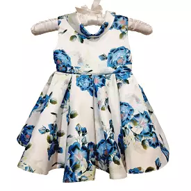 Dixie Floral Dress - Blue