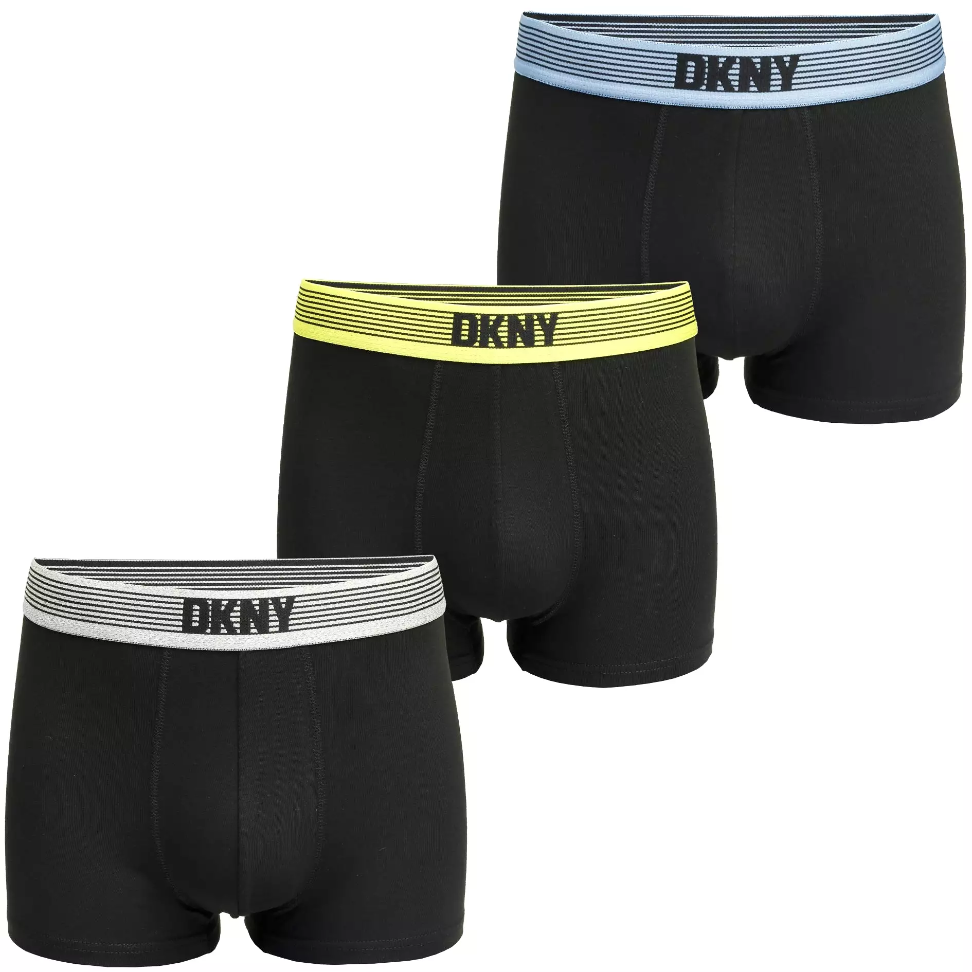 DKNY Mens 'Premium' Supersoft Modal Cotton Boxer Trunks (3-Pack)