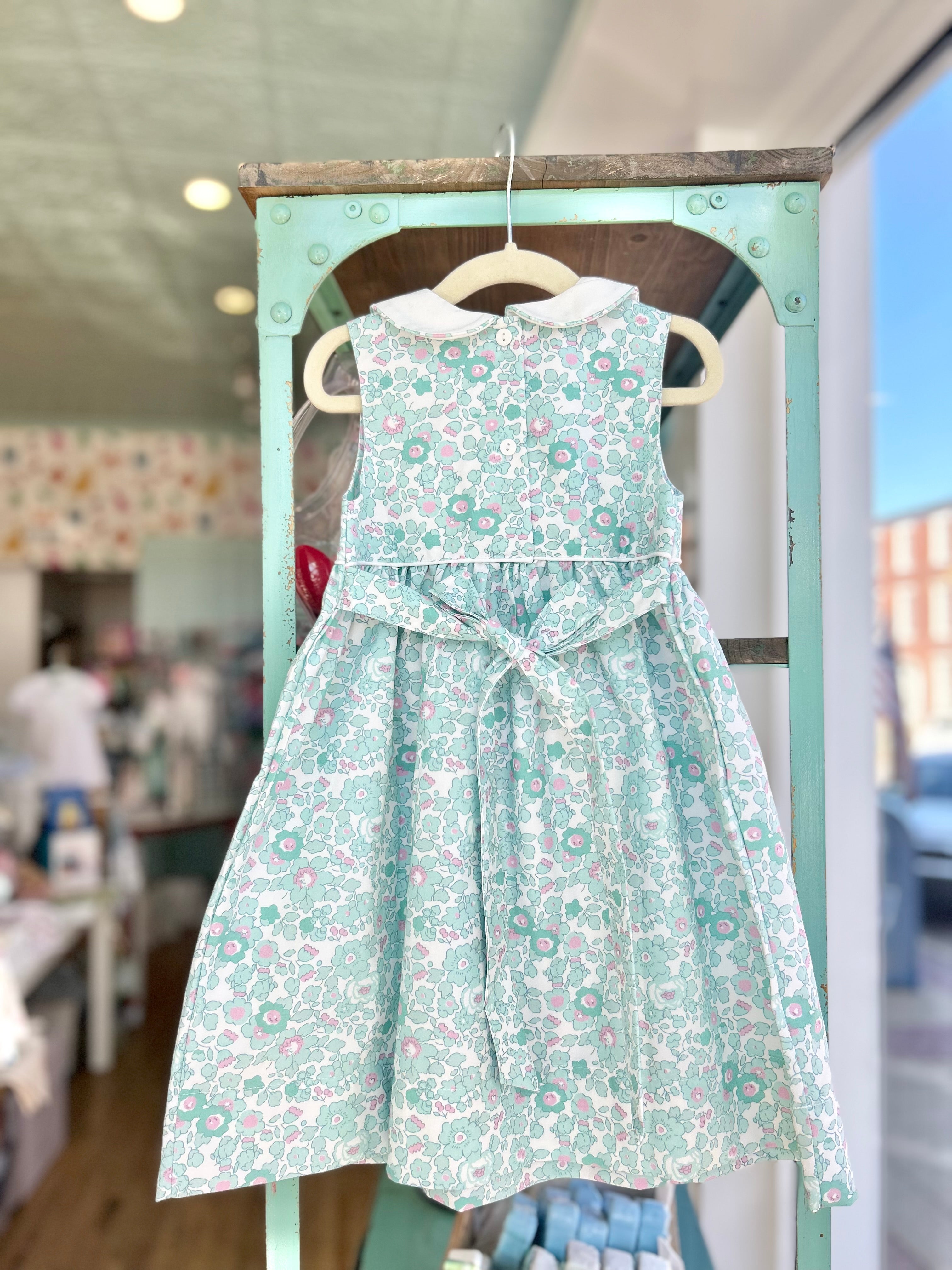 Dress - Teal Floral