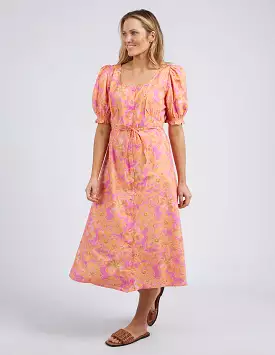 Elm Fuchsia Floral Dress - Fuchsia Floral Print