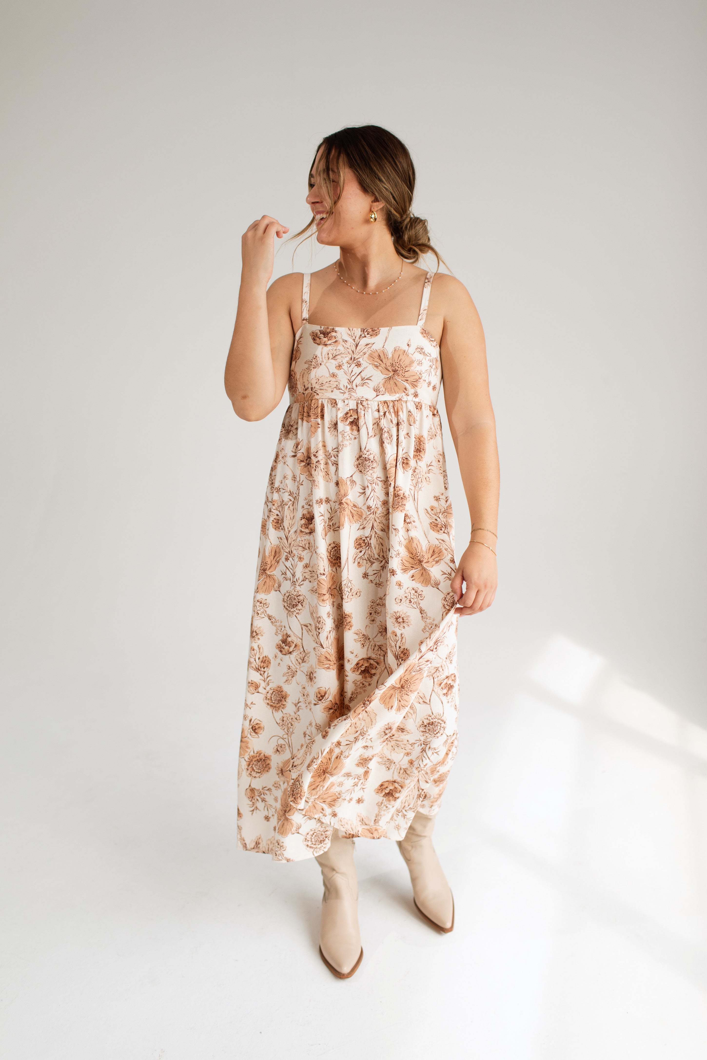 Emilia Linen Dress