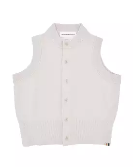 Extreme Cashmere Chalk White Corset Vest