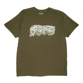 FA Burnt Stamp T-Shirt Olive