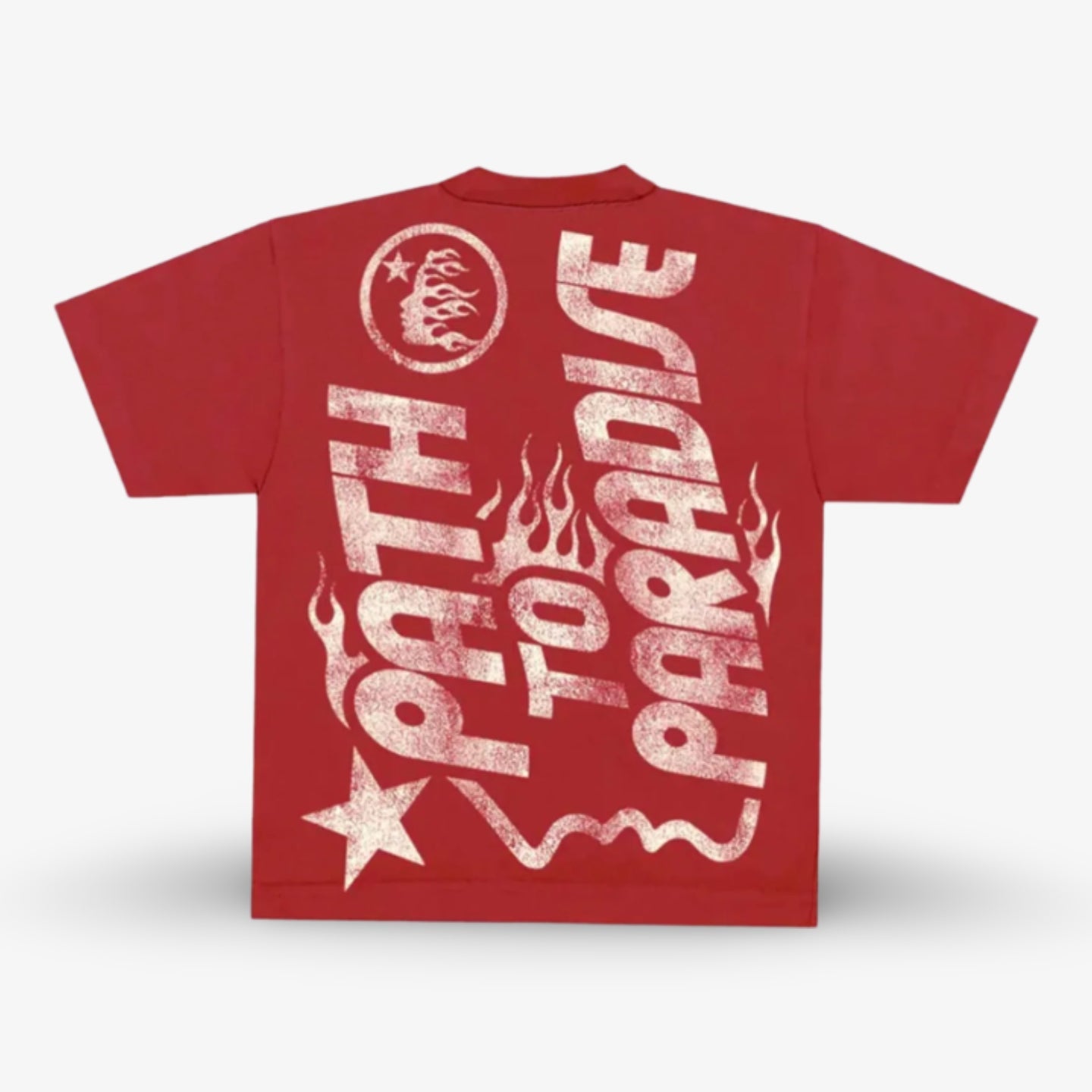 Hellstar T-Shirt 'Jesus Emblem / Path To Paradise' Red