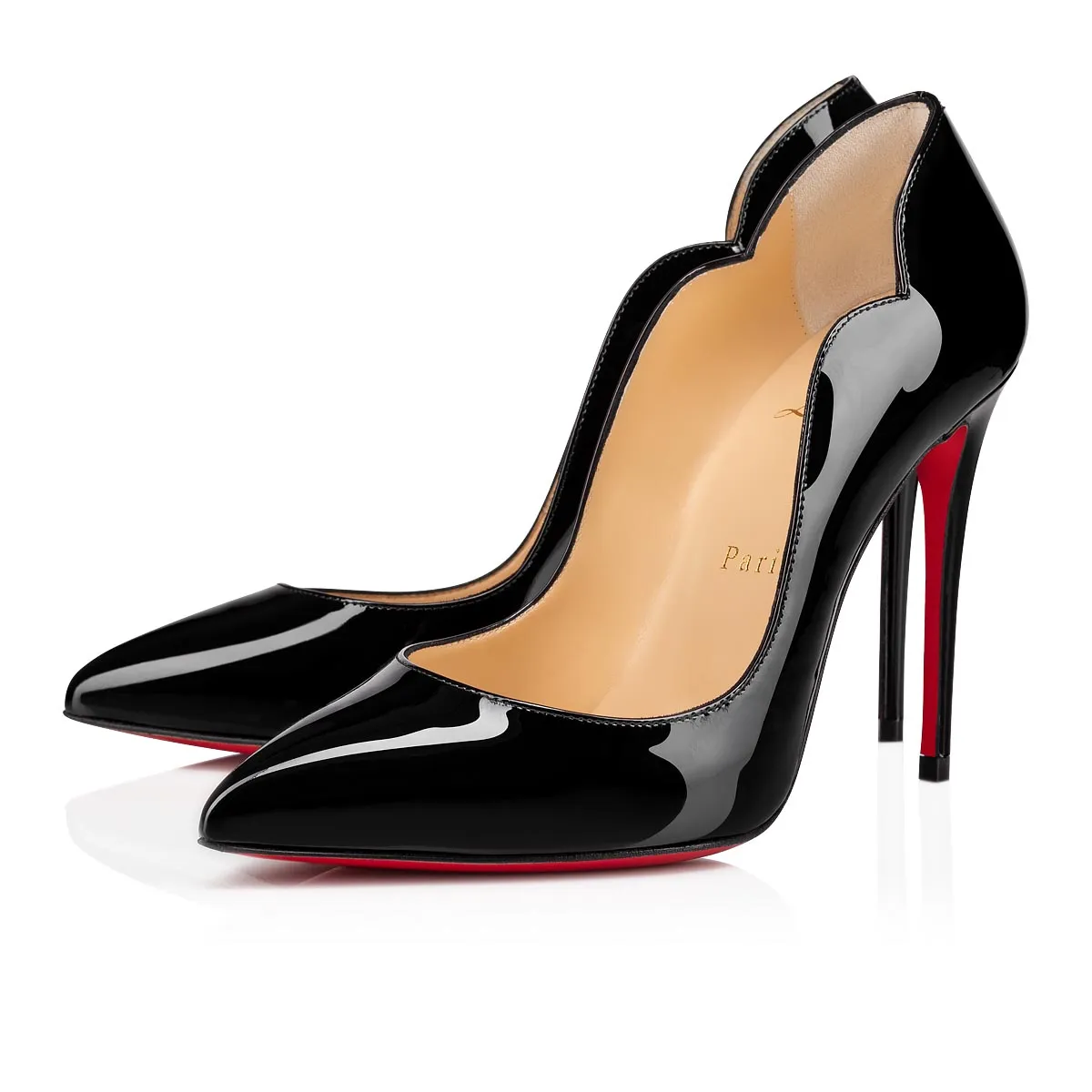 Hot Chick 100 mm Pumps - Patent calf leather - Black - Women