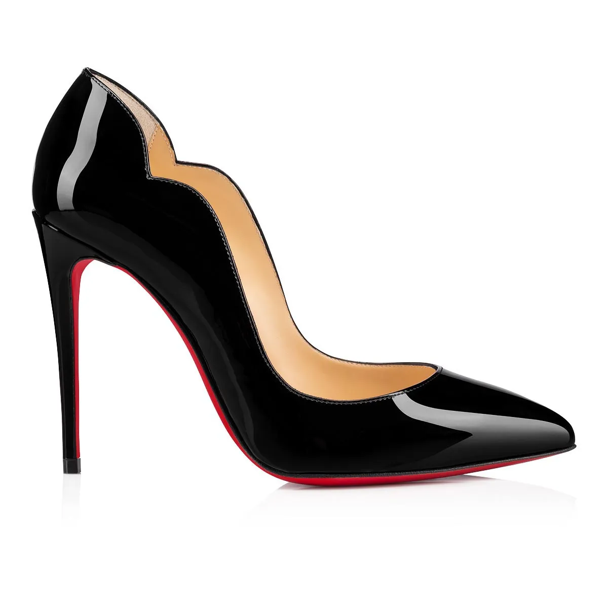 Hot Chick 100 mm Pumps - Patent calf leather - Black - Women