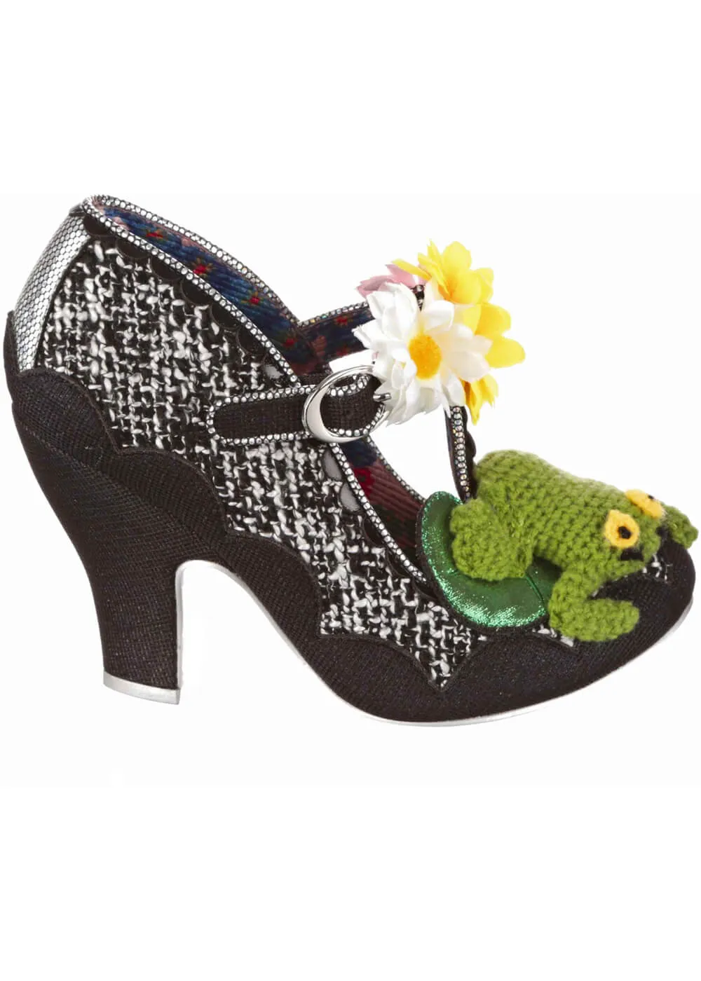 Irregular Choice Lily Leapfrog 50's Pumps Black