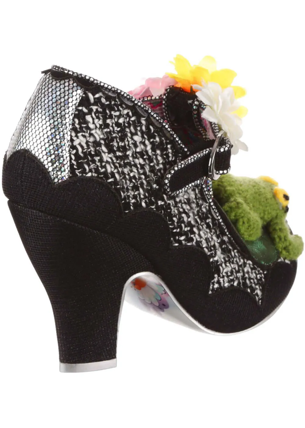 Irregular Choice Lily Leapfrog 50's Pumps Black