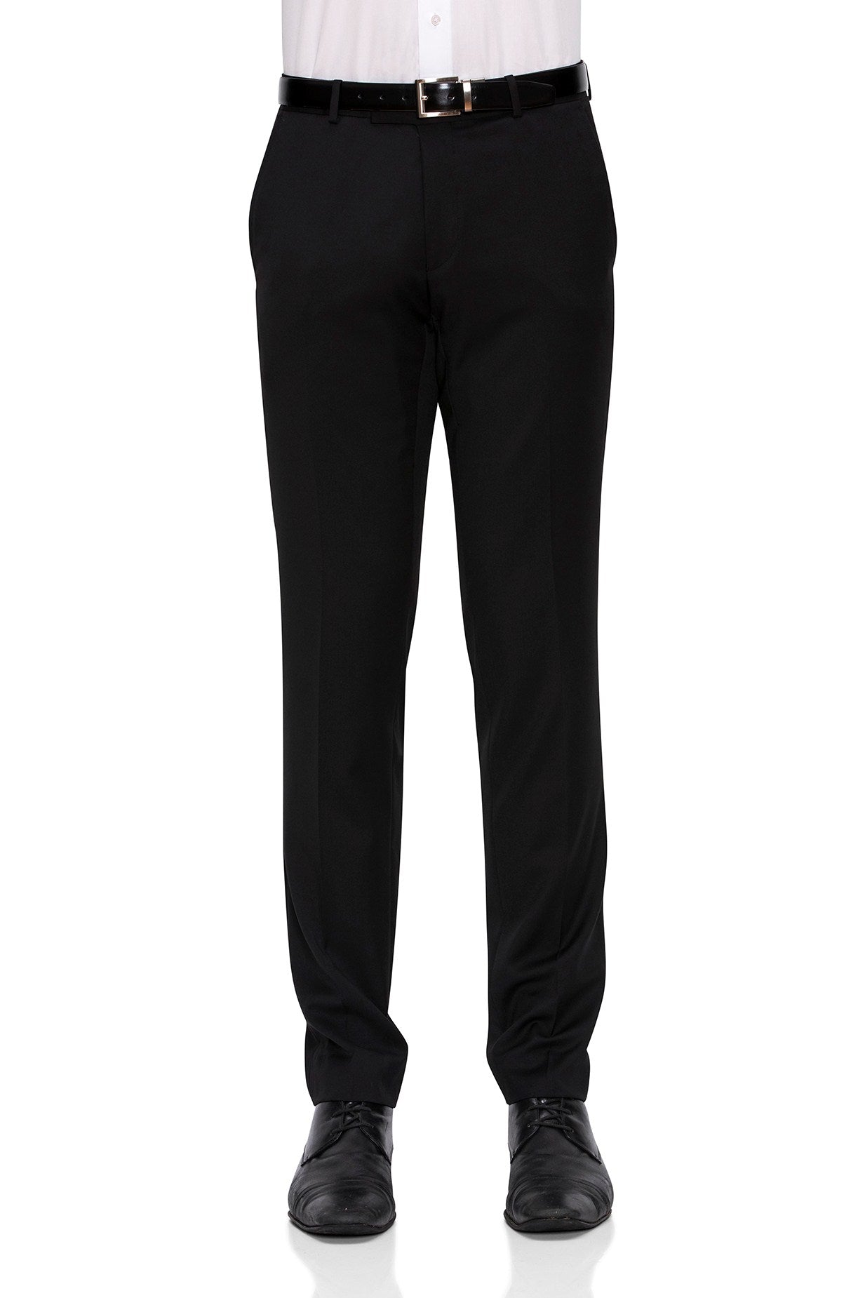 JB PLAIN BLK TROUSER   RAZOR FJV032 BLK