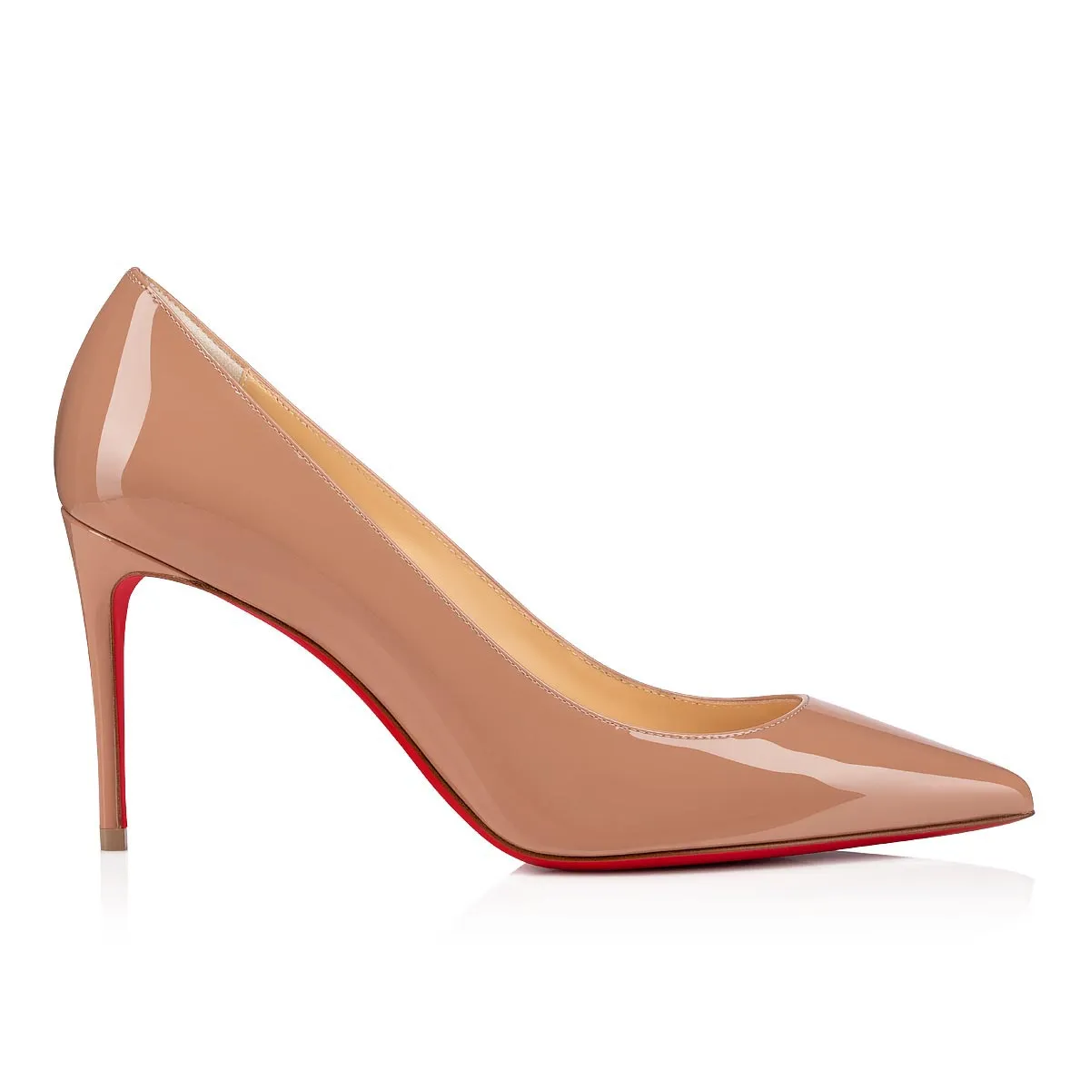 Kate 85 mm Pumps - Patent calf leather - Blush - Women