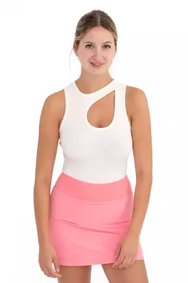 Keyhole Cut out sleeveless bodysuit