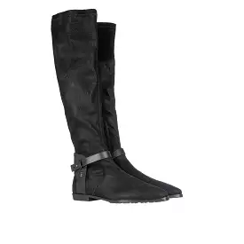 Knee Boot Stretch Stellare Black