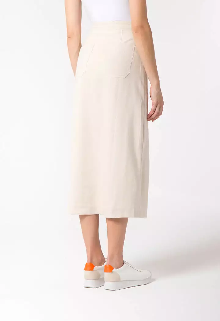 Linen Wrap Skirt