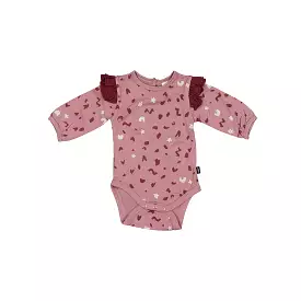 Little Flock of Horrors Luna Bodysuit - Orchid Sprinkles