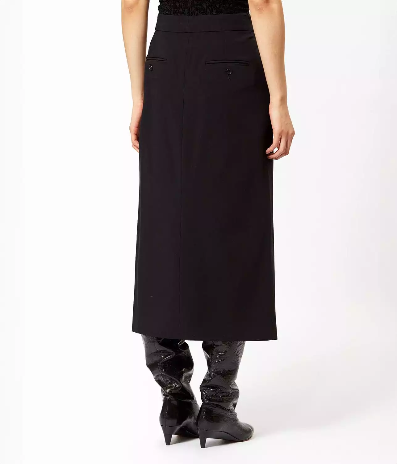 MADELIA SKIRT- BLACK