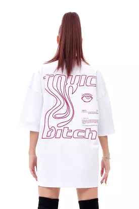 MD Toxic Bitch T-Shirts - White