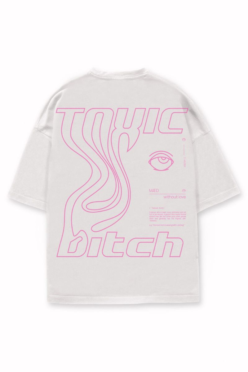 MD Toxic Bitch T-Shirts - White