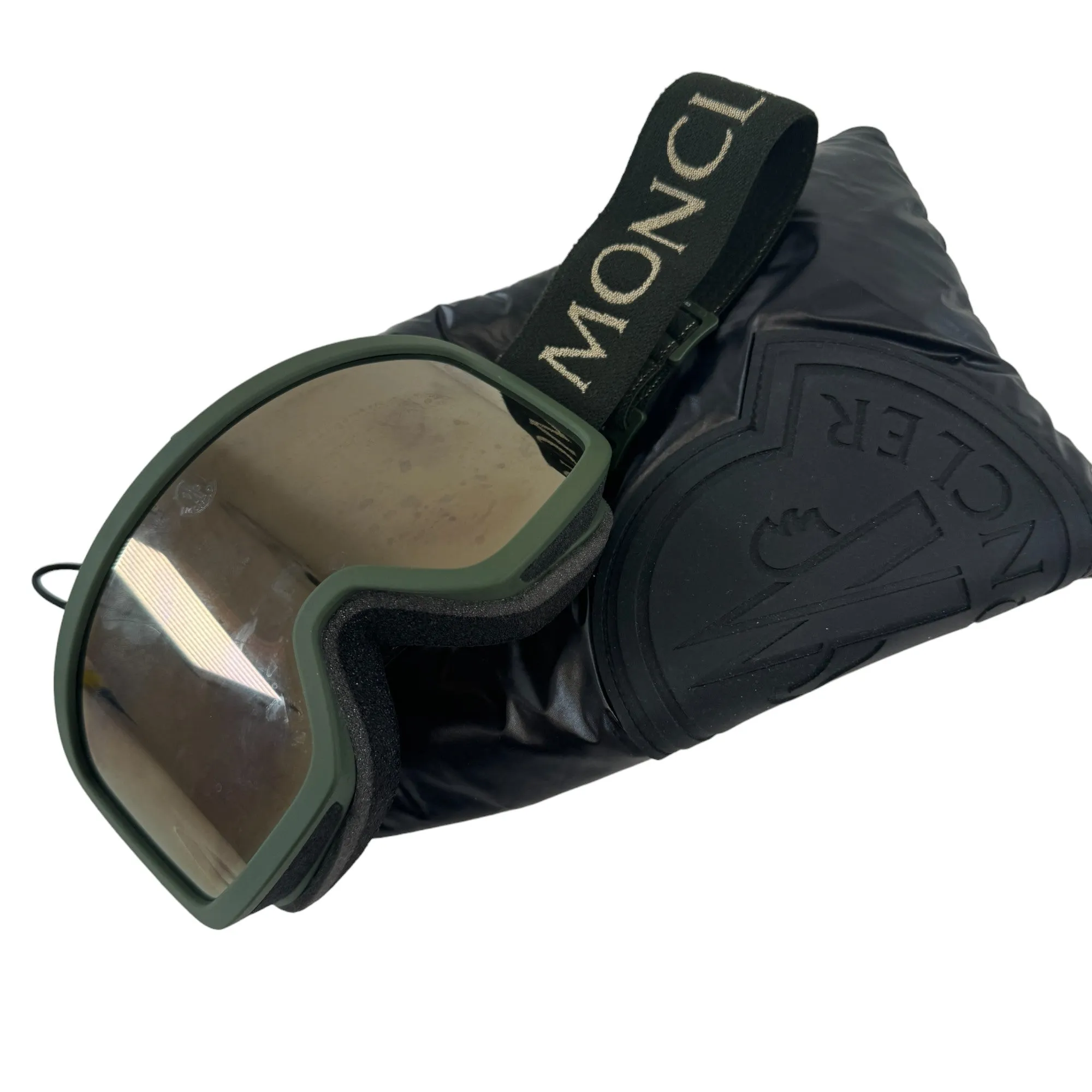 Men's Grenoble Ski Goggles Glasses Khaki