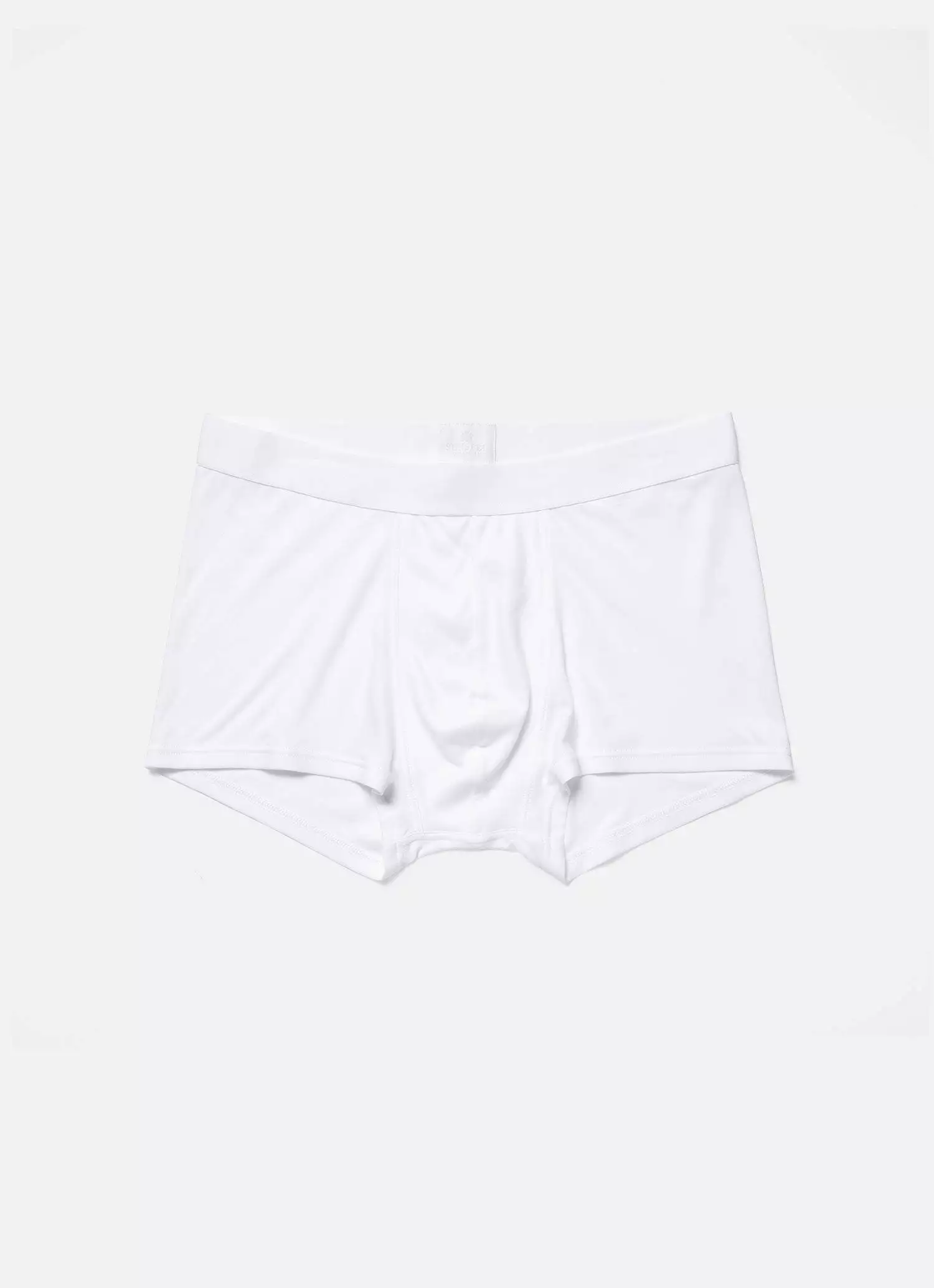 Men's Sea Island Cotton Trunks in White