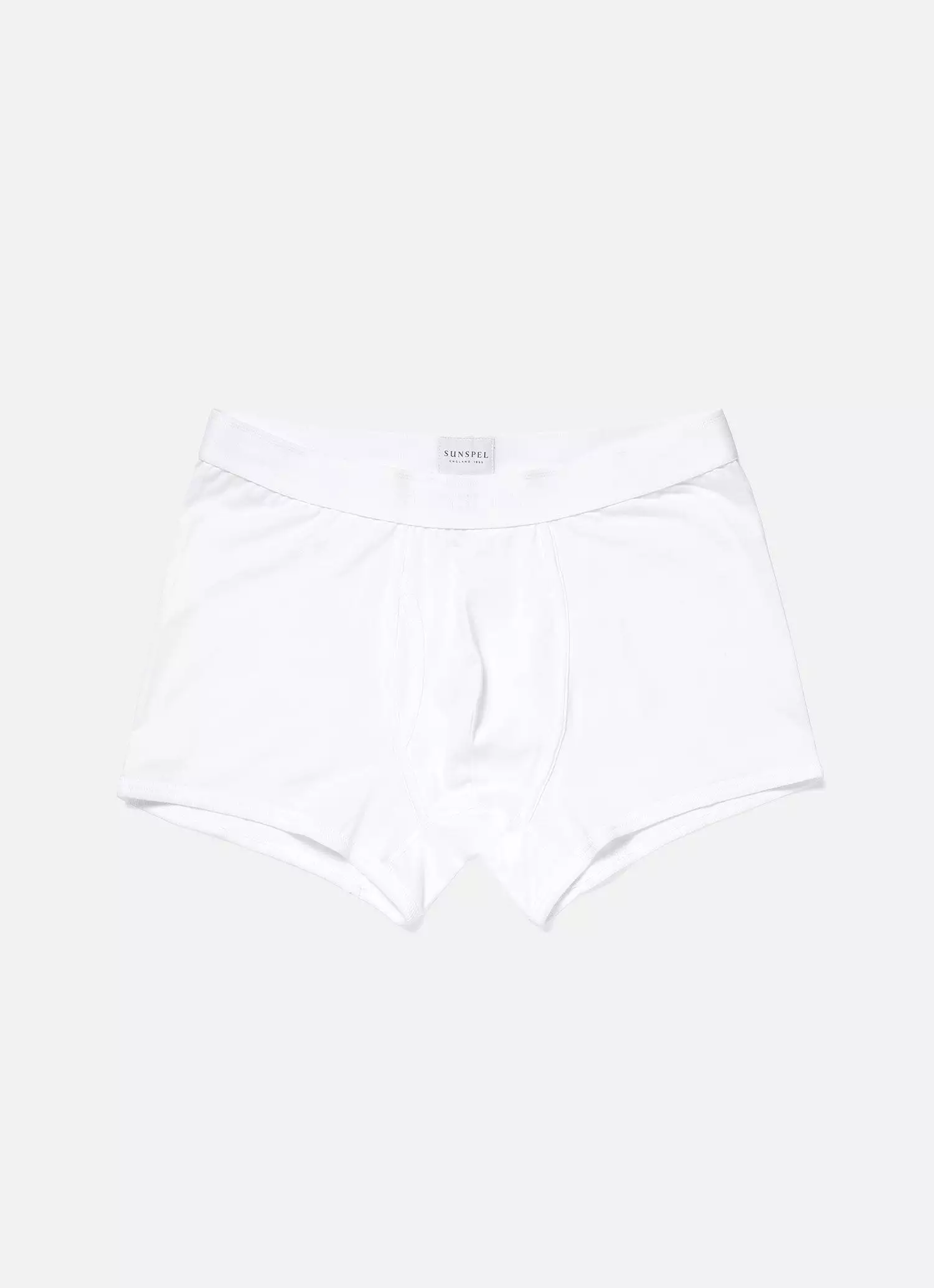 Men's Superfine Cotton Trunks in White