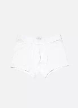 Men's Superfine Cotton Trunks in White