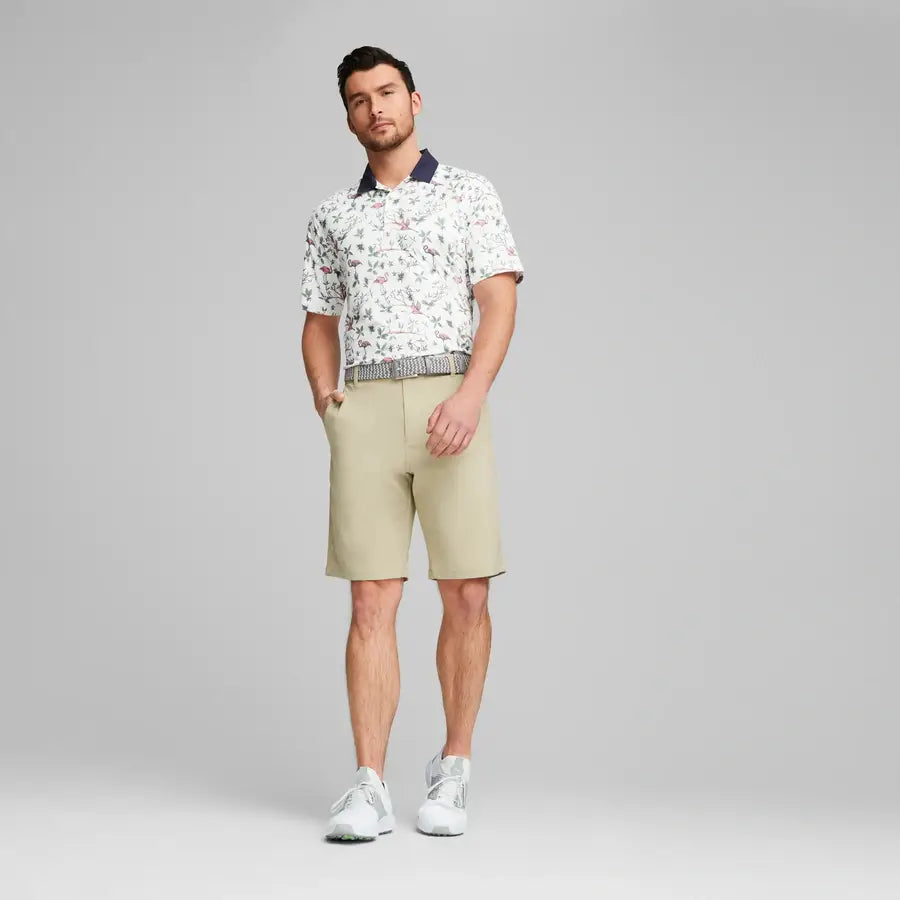 Puma MATTR Lagoon Golf Polo - White