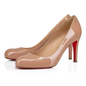 Pumppie 85 mm Pumps - Patent calf leather - Blush - Women