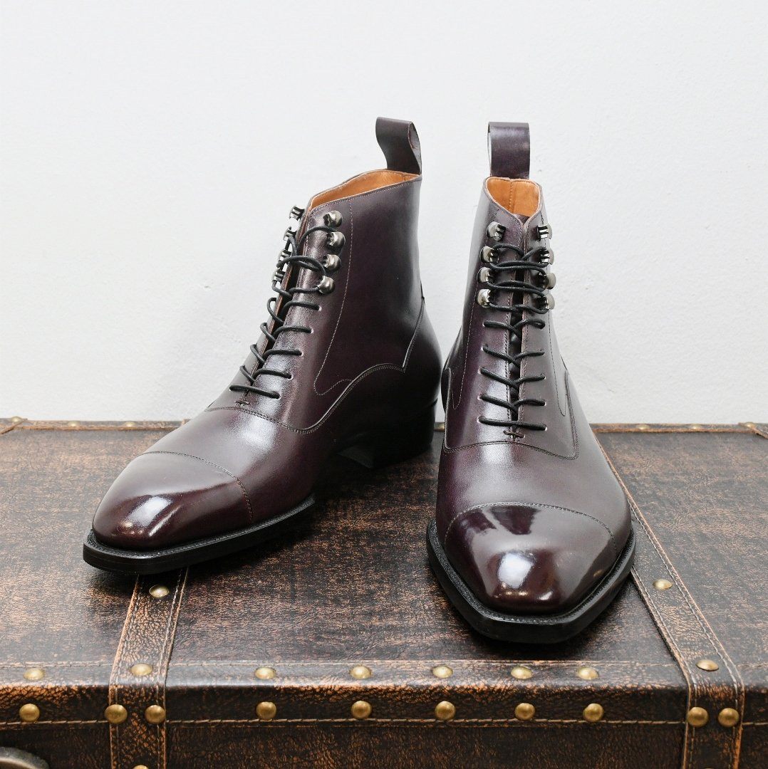 Queensway Cap-Toe Balmoral Boot