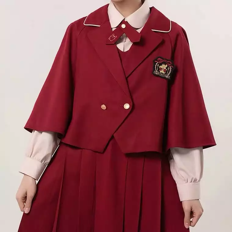 Sanrio collaboration cape / jumper skirt dress