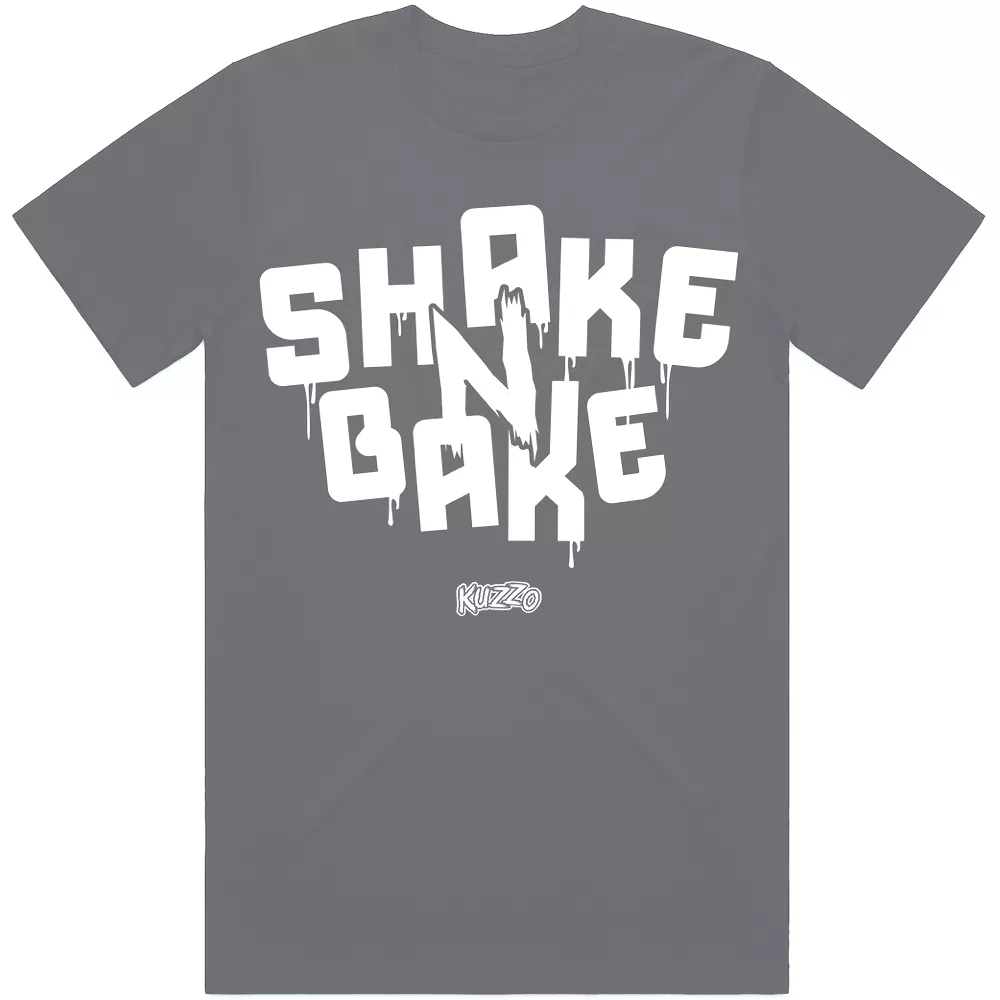 SHAKE N BAKE : Sneaker Shirt to Match : Asphalt Grey