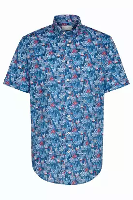 S/S TROPICS PRINT   BUGATTI 9450 78331