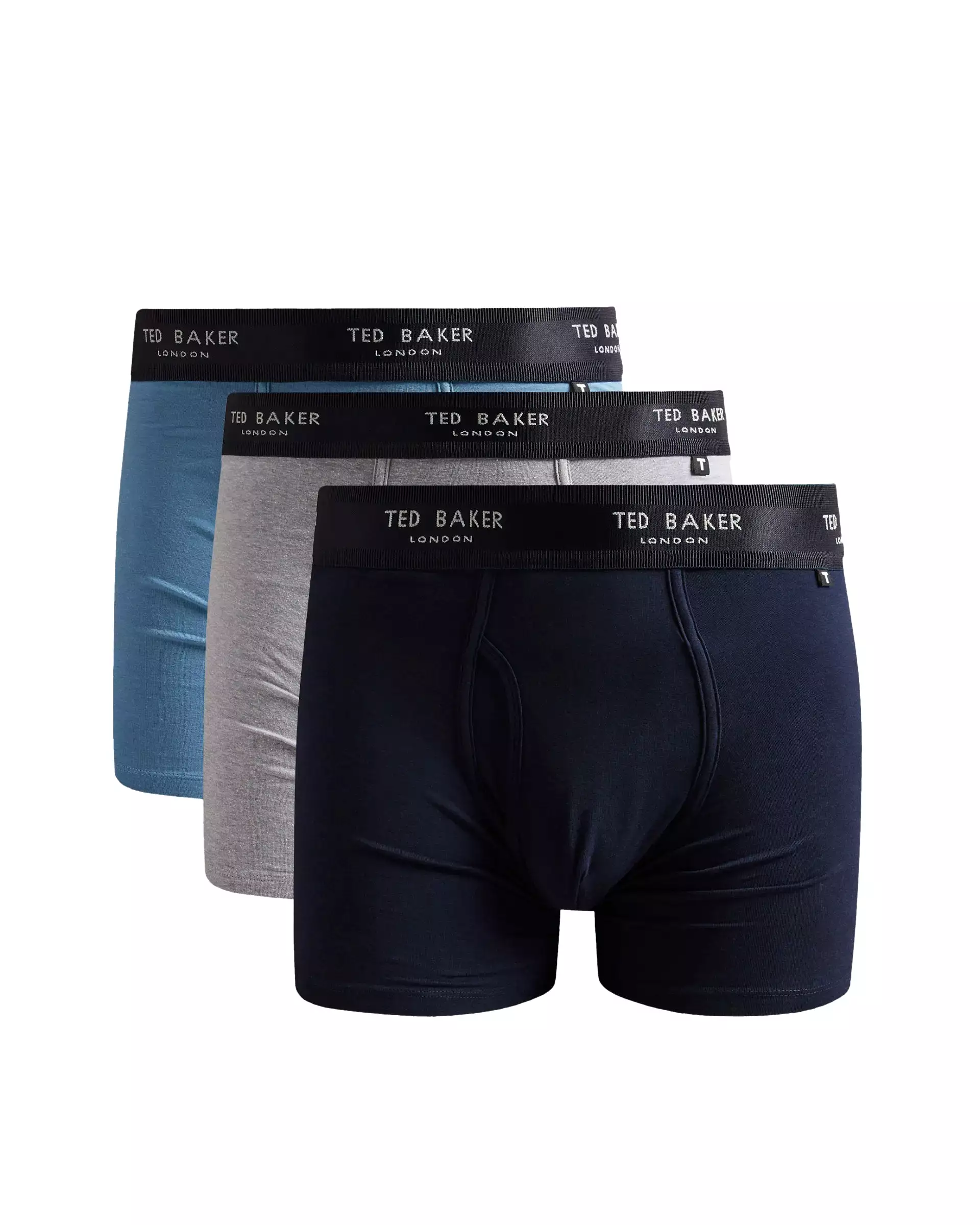 Ted Baker 'Boxer Brief' Trunks (3-Pack)