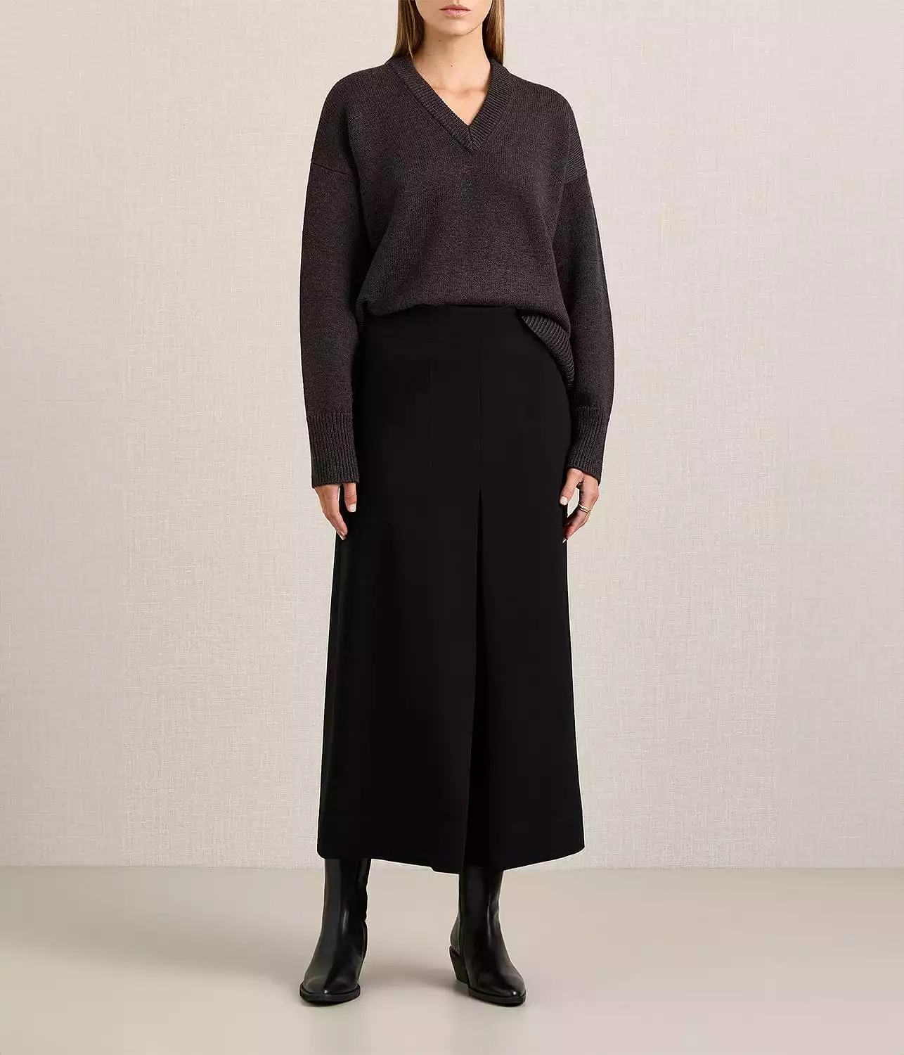 THE HELLER SKIRT- BLACK