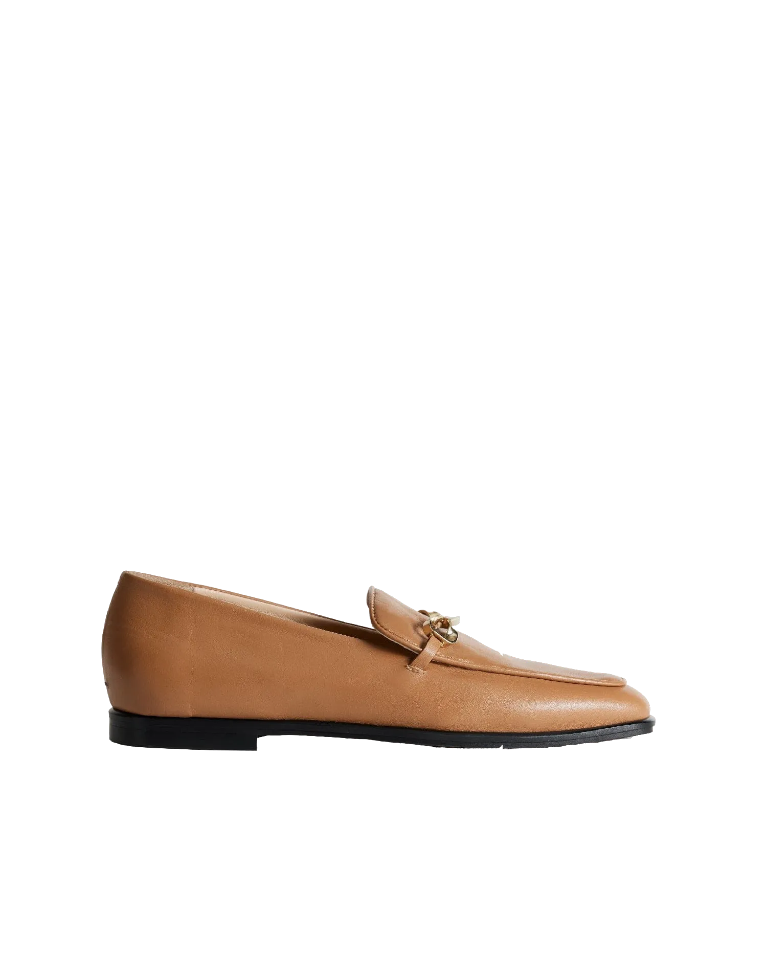 The Modern Moccasin - Tan with hardware