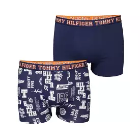 Tommy Hilfiger Boys Print Boxer Trunks - 2 Pack