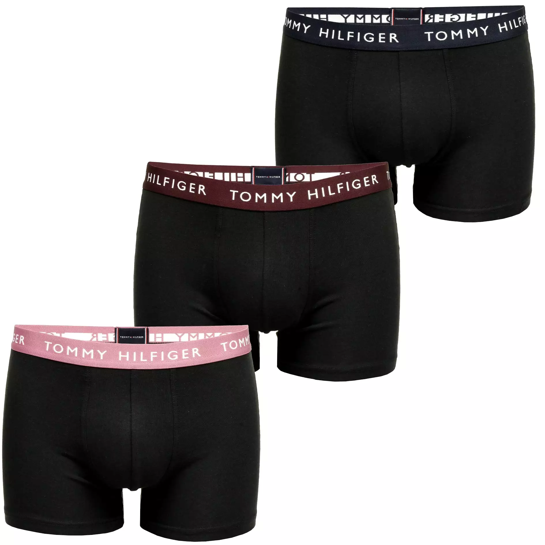 Tommy Hilfiger Mens Boxer Trunks (3-Pack)